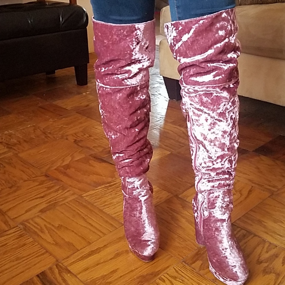 Thigh high boots